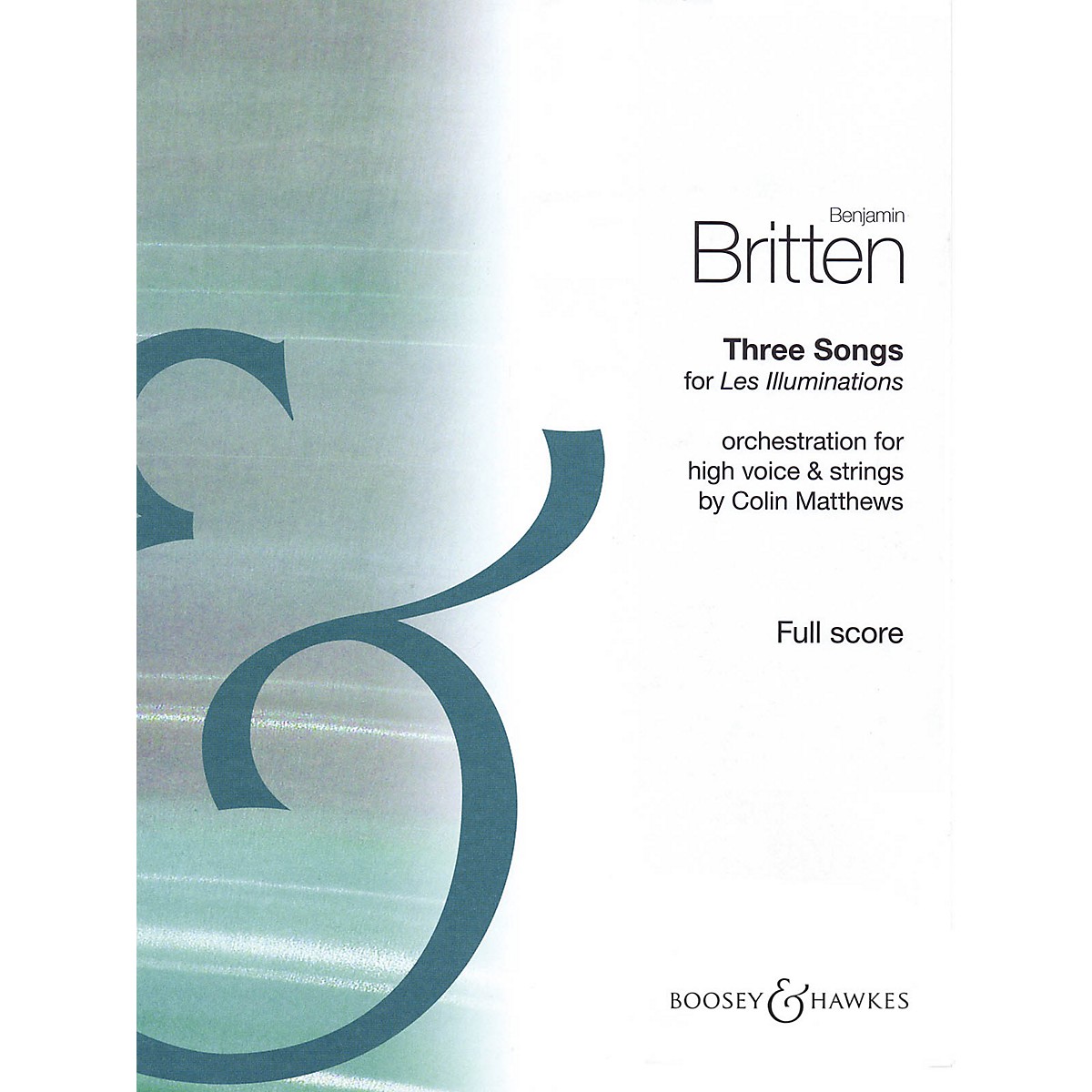 Britten les illuminations score pdf